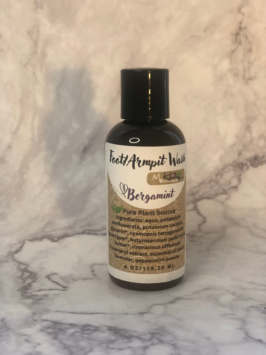 Foot/Armpit Wash - Deep Cleansing Wash 4 oz.