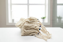 Load image into Gallery viewer, Soap Pouch - Exfoliating Bag - Cotton/Linen Fiber

